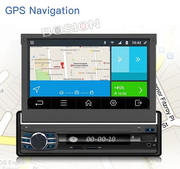 Uniwersalne radio 1din Android WiFi GPS GRATIS Marka inna