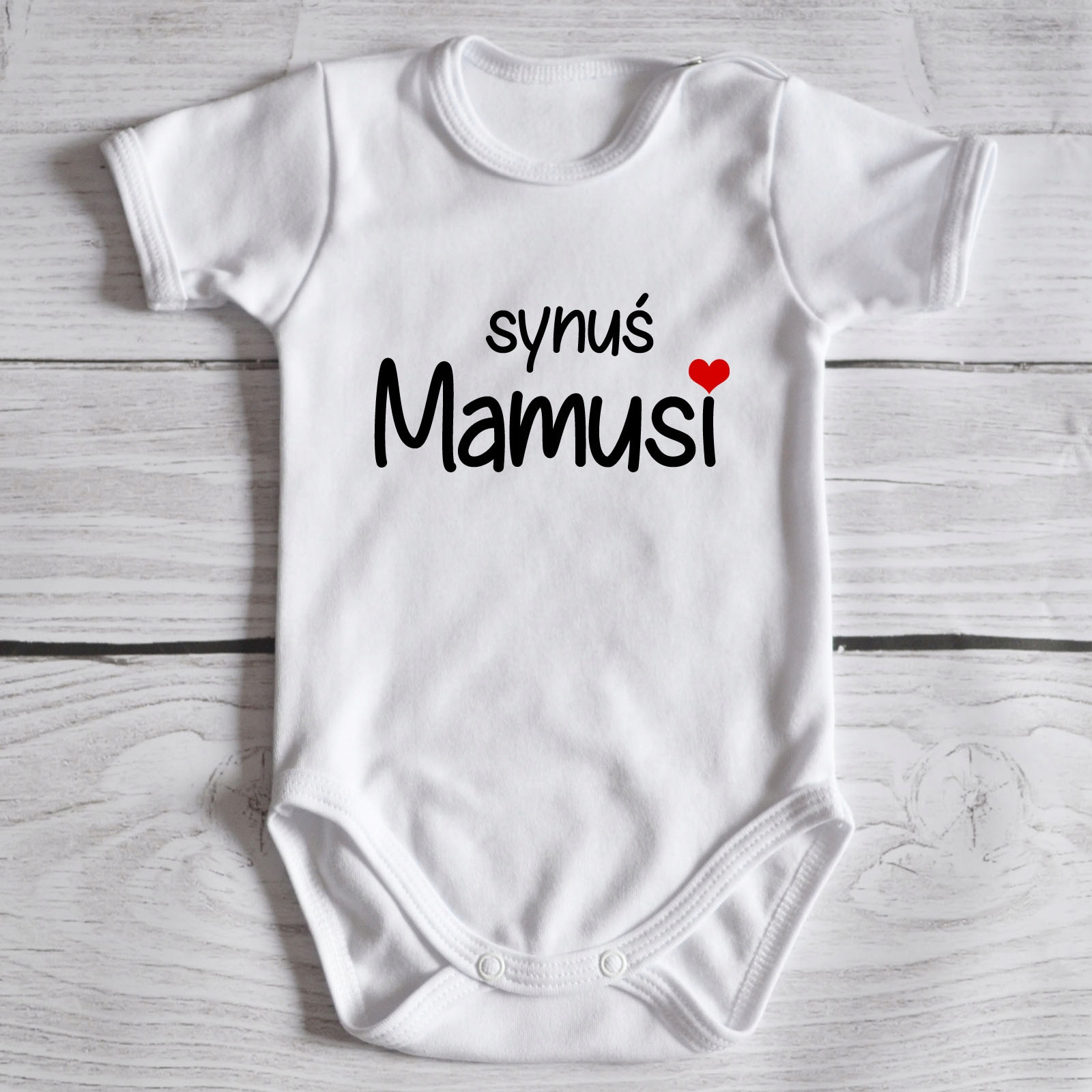 Body niemowlęce z Twoim tekstem, nadrukiem Moocha Płeć chłopcy dziewczynki