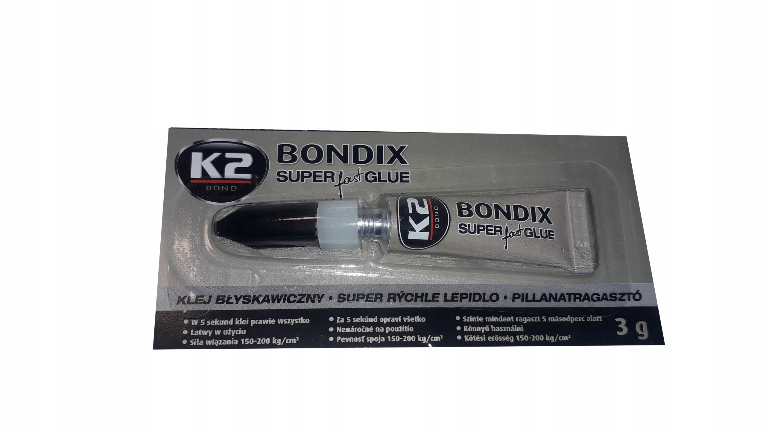 

Klej Szybkoschnacy Bondix K2 3G
