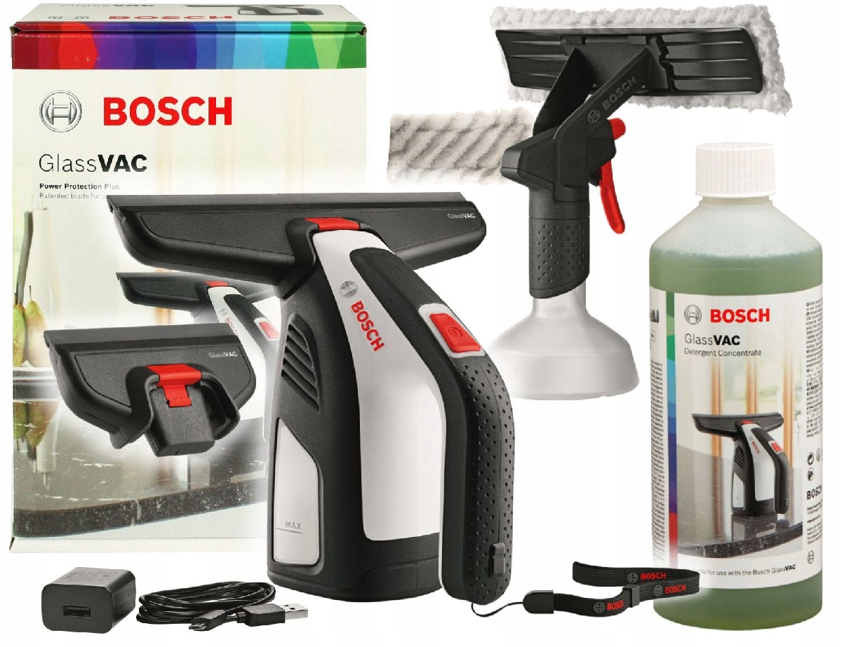 

Bosch GlassVAC Myjka Do Okien Szyb Luster Szkła