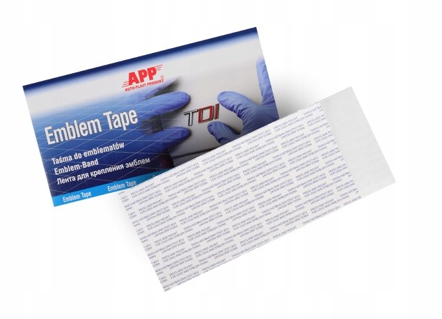 APP Taśma do naklejania emblematów Emblem Tape