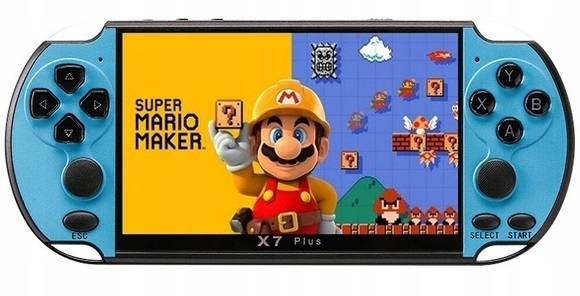 

X7 Plus 8GB Konsola MP5 MP4 MP3 Gry Bajki nieb