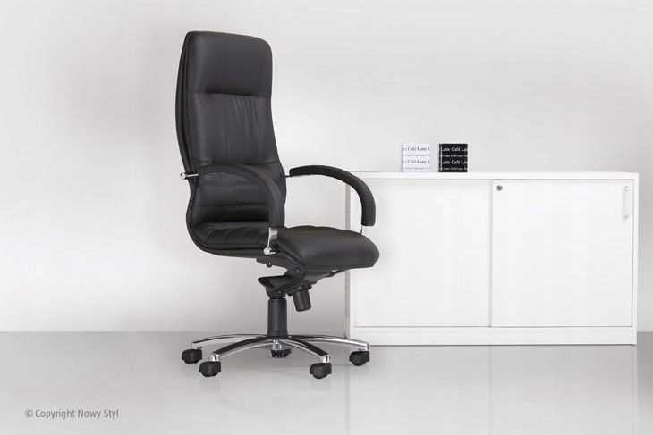 FOTEL skóra LINEA LE01 czarna Nowy Styl Multiblock Kod producenta LINEA-LE01