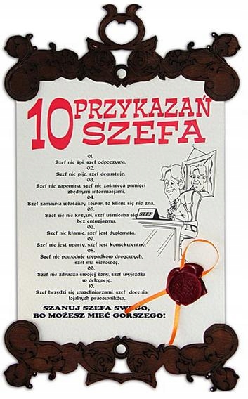 

Dyplom Dla Szefowej Szefa Szefowa Szef