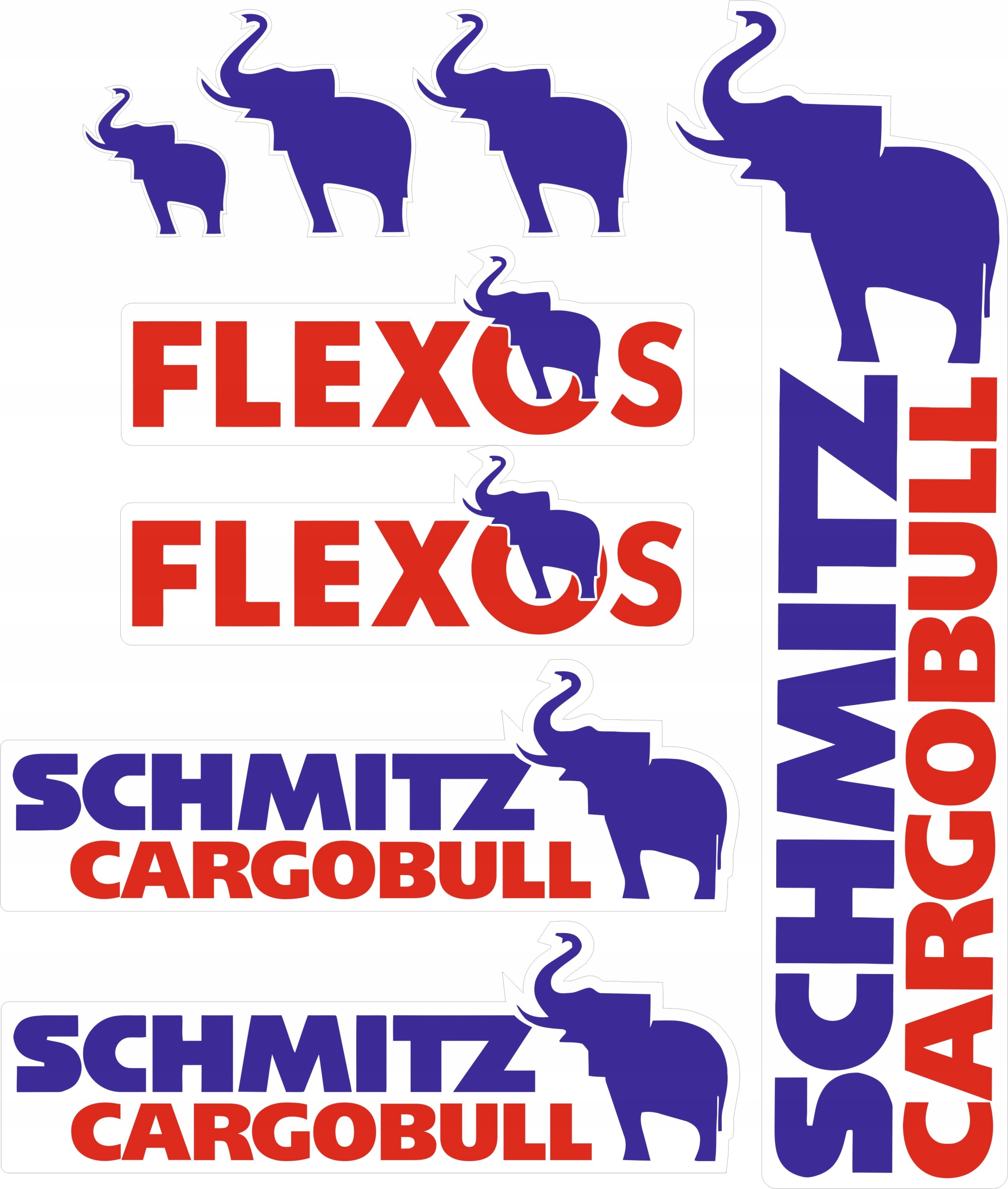 

Naklejki Naklejka Schmitz Cargobull Flexos Naczepa