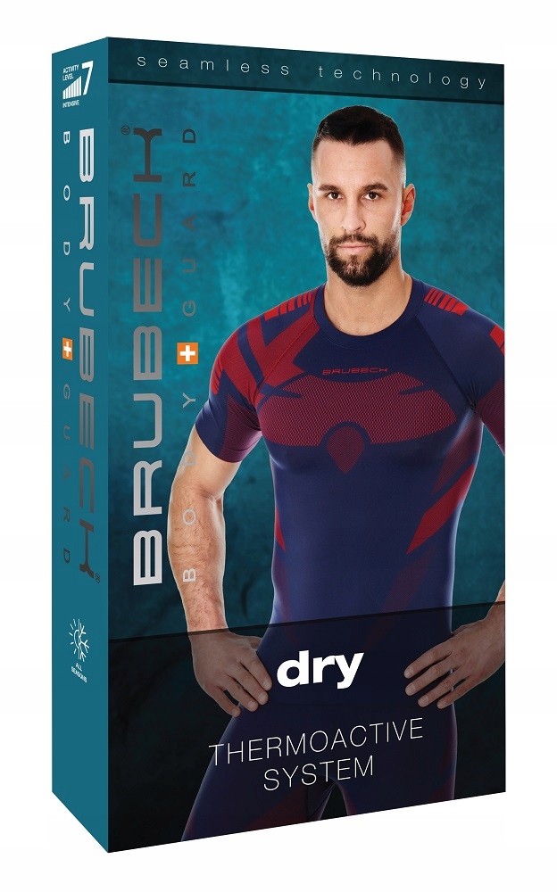 BRUBECK DRY TERMOAKTYWNA KOSZULKA DO FITNESSU -2XL Kolekcja DRY termoaktywna odzież całoroczna