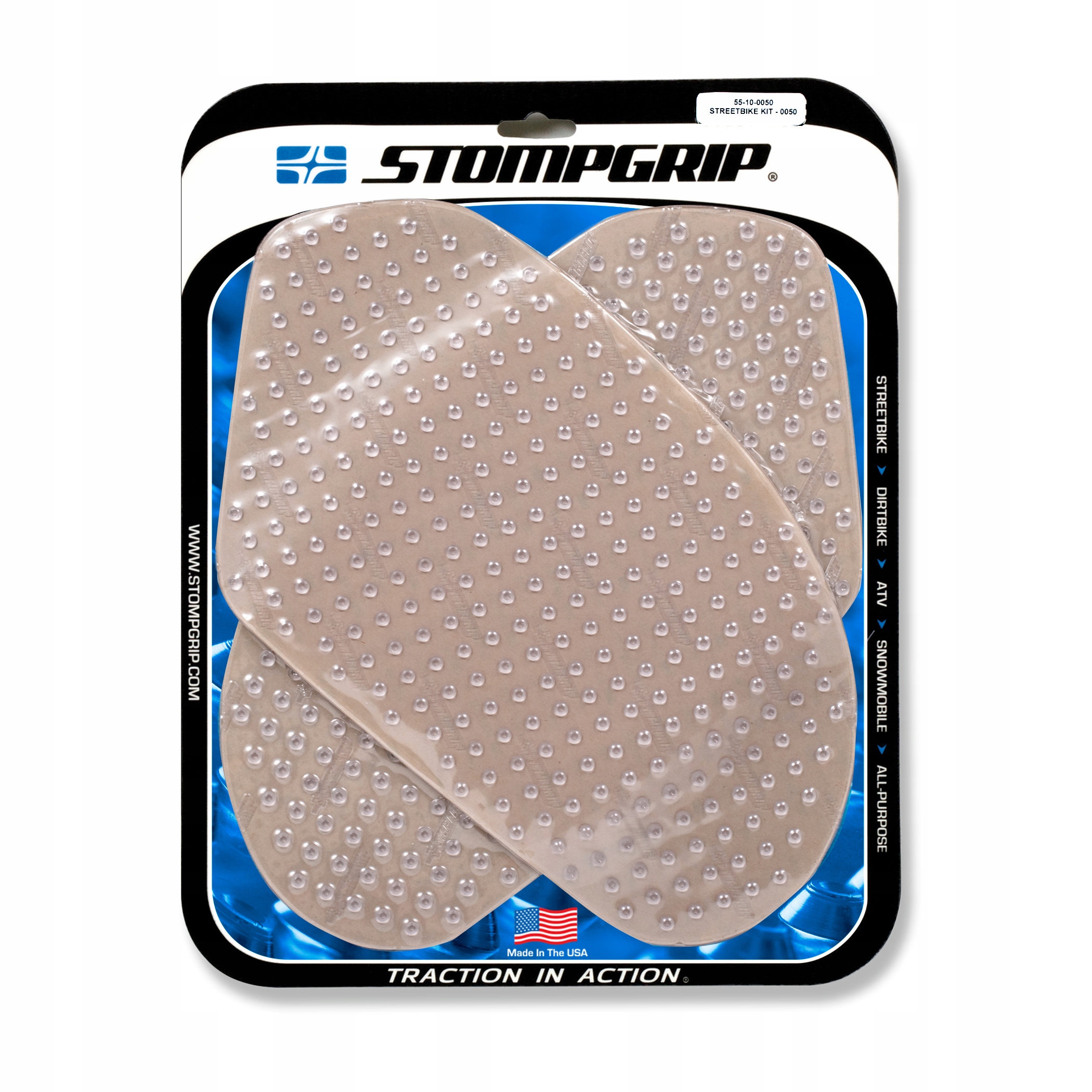 STOMPGRIP НАКЛЕЙКИ НА БАК / SUZUKI GSXR 1000 03/04