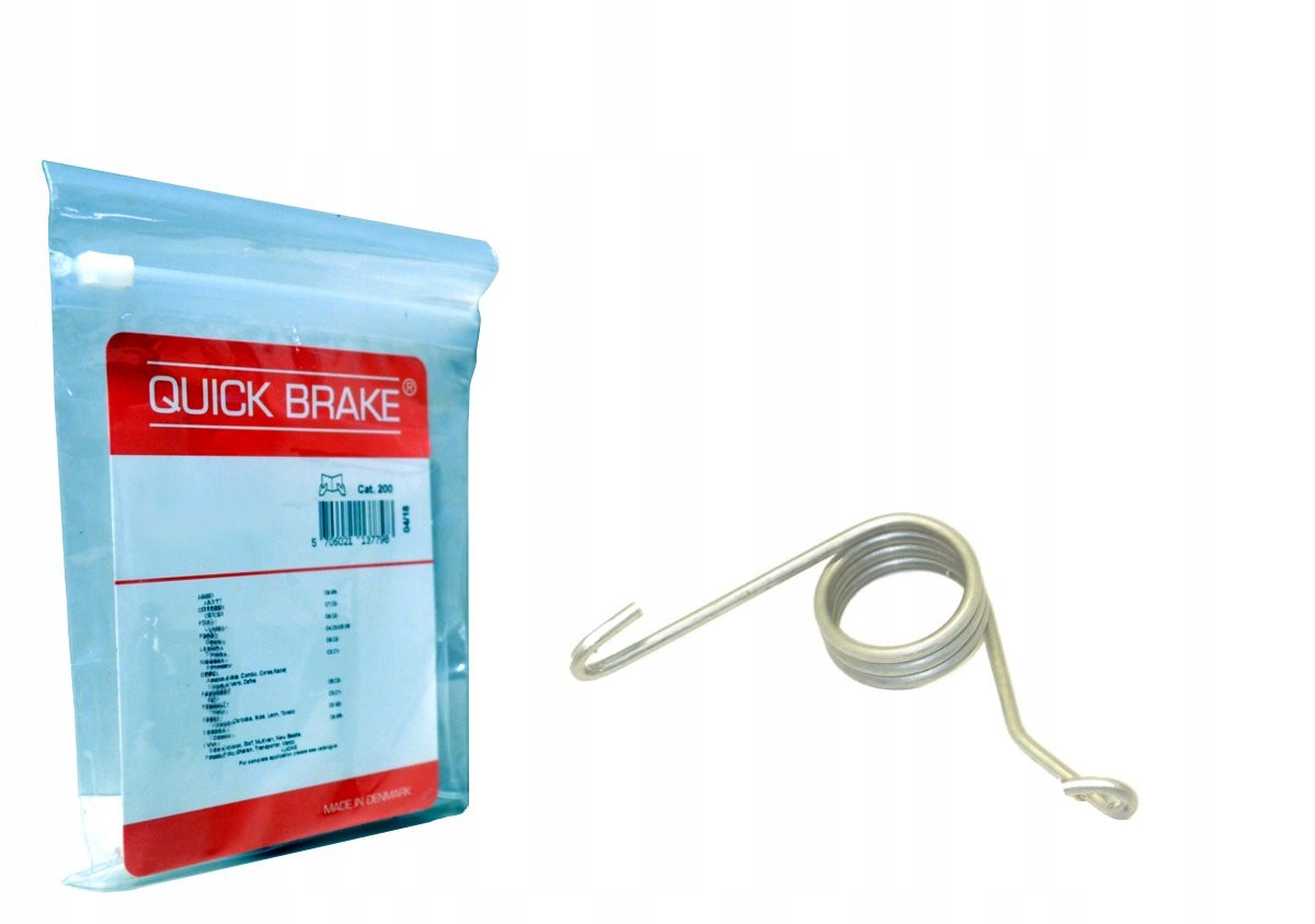 SPRĘŻYNA ZACISKU HAMULCOWEGO GOLF 4 IV 5 V LEWA