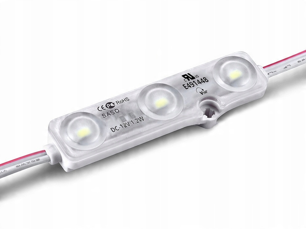 

Moduł Soczewkowy Led 9000K Biały B. Zimny 1,2W 12V