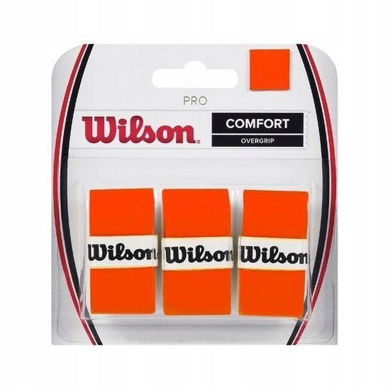 

Owijki Zewnętrzne Wilson Pro Overgrip Orange 3 Szt