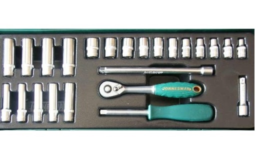 ZESTAW NASADOWY 1 4 25cz WKLADKA JONNESWAY LODZ