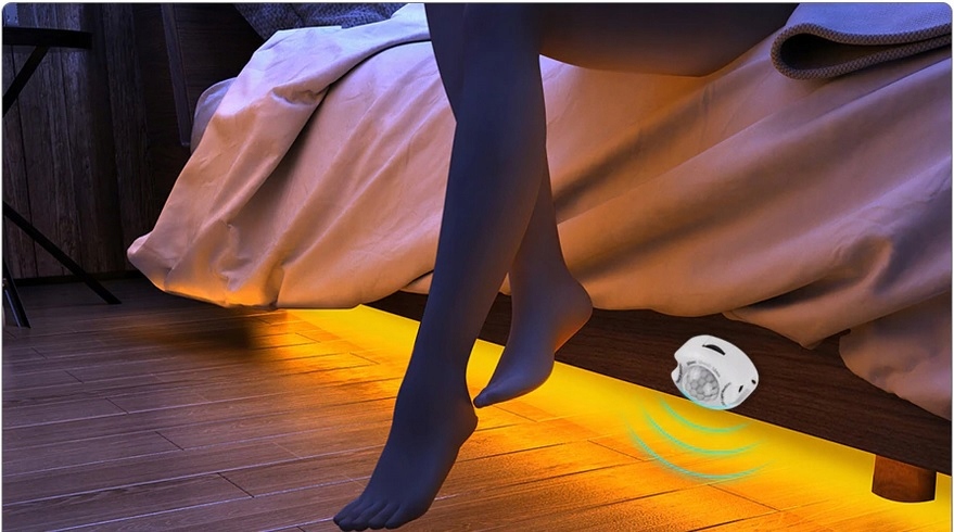 CZUJNIK RUCHU PIR TAŚMA LED 3528 ZASILACZ 150 CM Kod producenta HGJJ3277