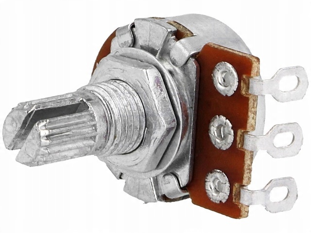 

220K Potencjometr Osiowy Jednoobrotowy 63mW E8062