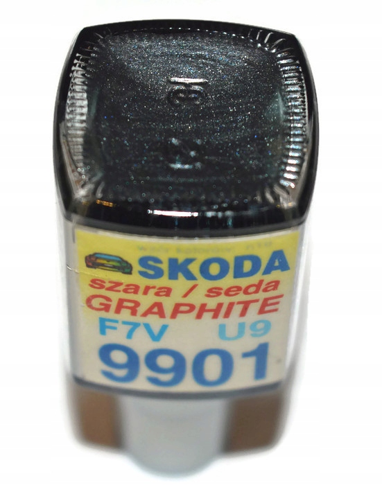 SKODA 9901 GRAPHITE LAKIER ZAPRAWKA DO RYS ARA 10 ML