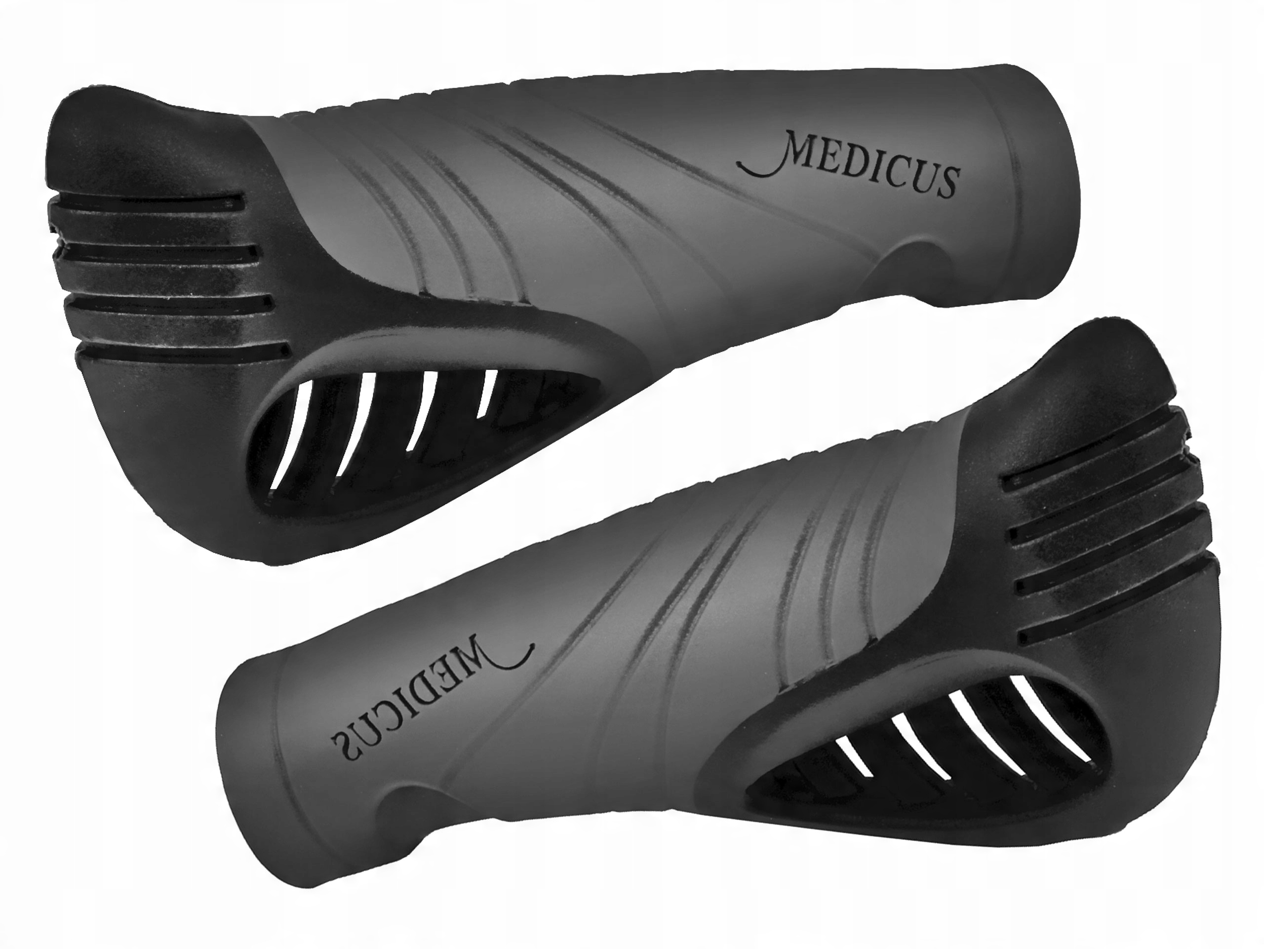 

Chwyty ergonomiczne Medicus Gumowe 135MM gripy