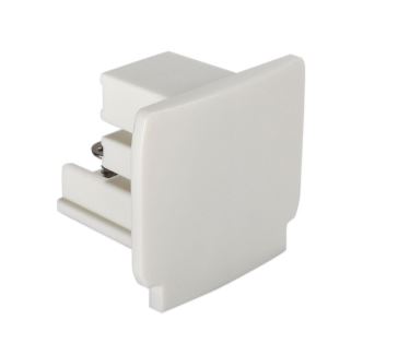 ZAŚLEPKA DO SZYNY 3 FAZOWEJ BIAŁA