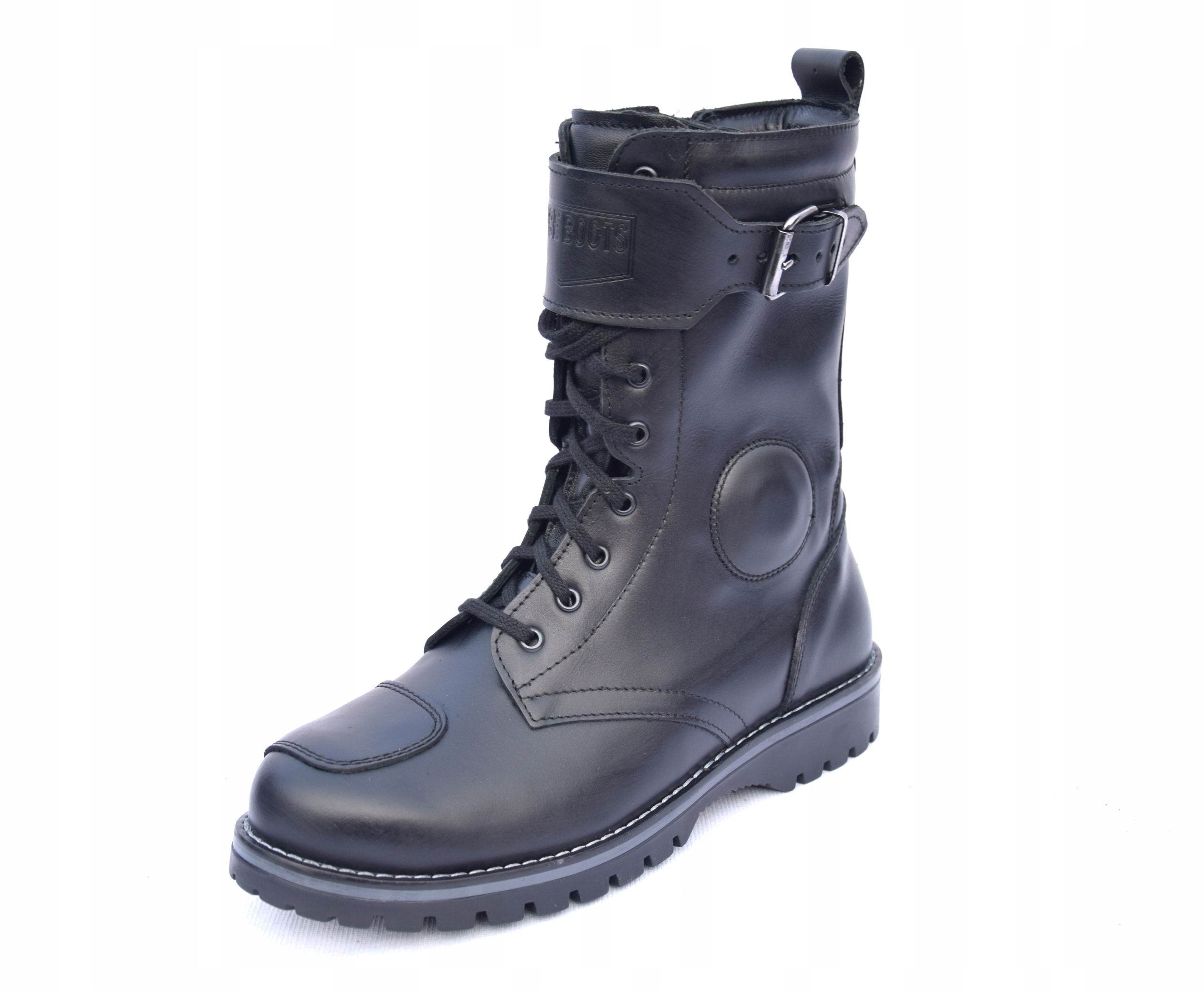 BUTY MOTOCYKLOWE RACEBOOTS SKÓRZANE POLSKIE Producent inny