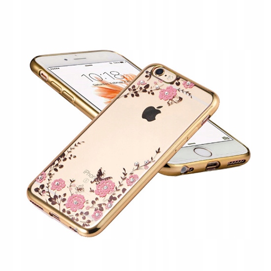 

Etui Case - iPhone 11 Pro - Kwiaty Kryształki