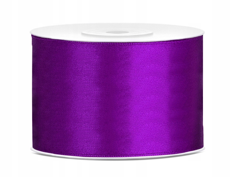 

Tasiemka Wstążka Satynowa purpurowa 50mm x 25m