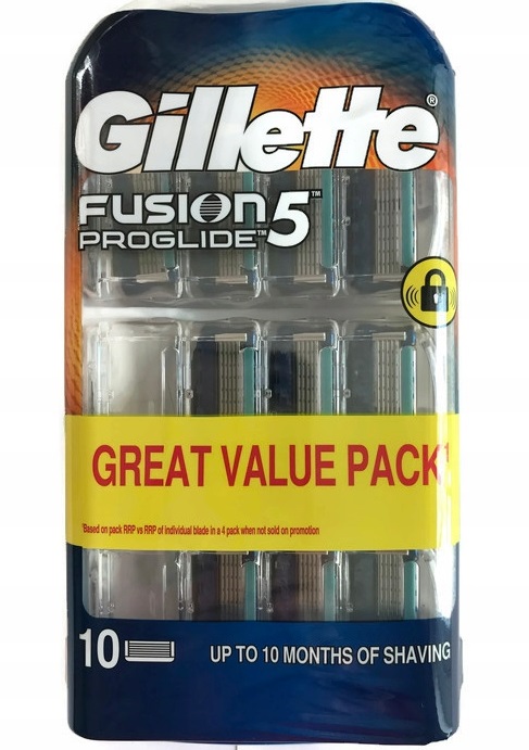 Gillette Fusion 5 Proglide nůžky 10-pack import Uk