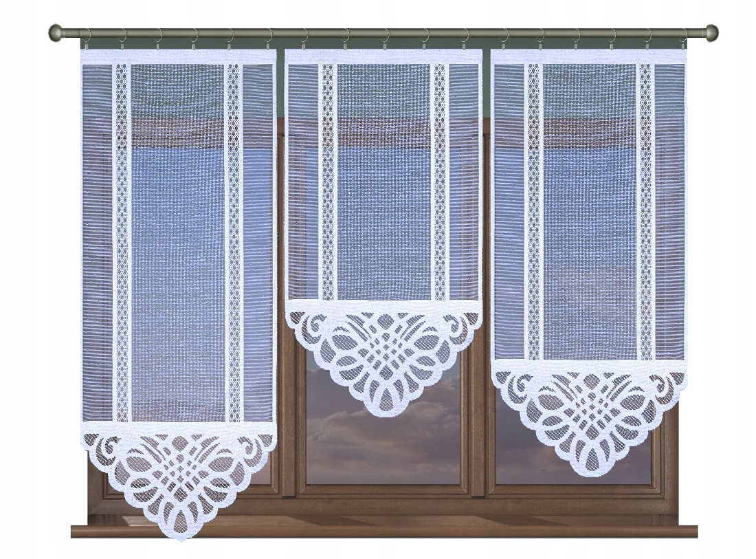 

Mg Aramis panel Ekran firana Ażur Żakard 75x160 cm