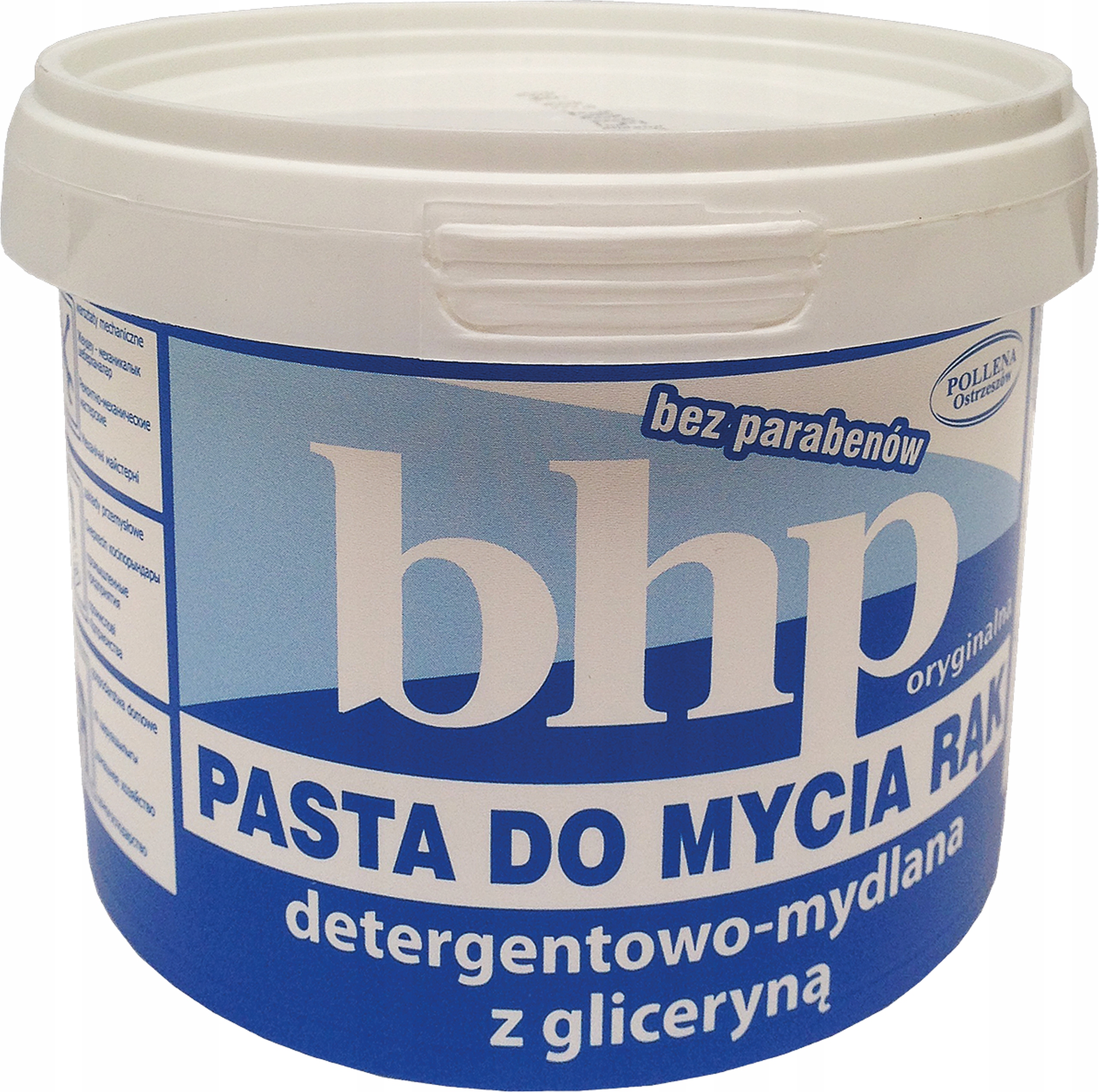 

Pasta Bhp do mycia rąk z gliceryną 500 g ochronna