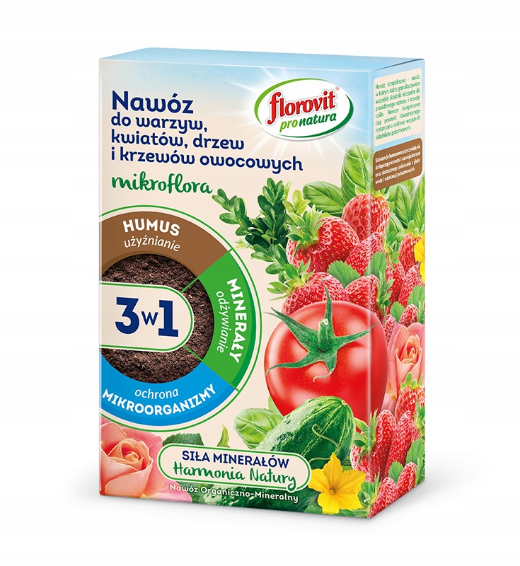 

Florovit 3w1 nawóz do warzyw kwiatów drzew 1 Kg