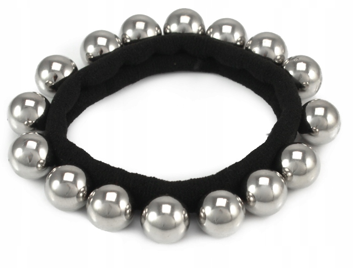 

Gumka Do Włosów Owijka Glamour Metaliczne Perełki