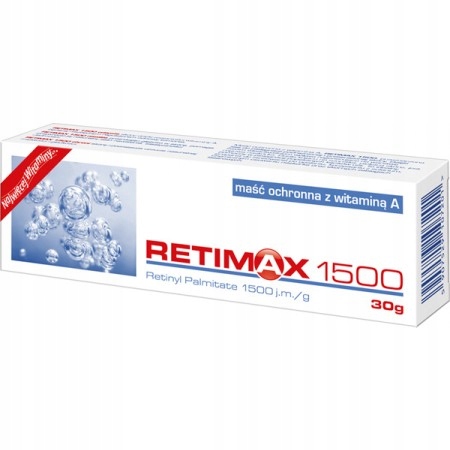 

Retimax 1500 maść ochronna Witamina A 30g