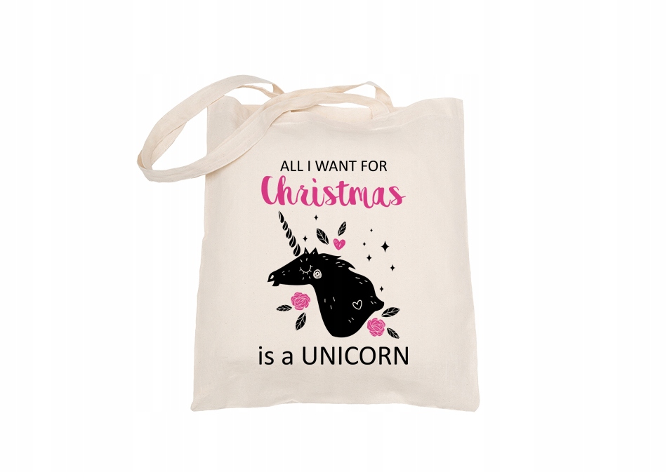 

Torba bawełniana all i want is unicorn Ekologiczna