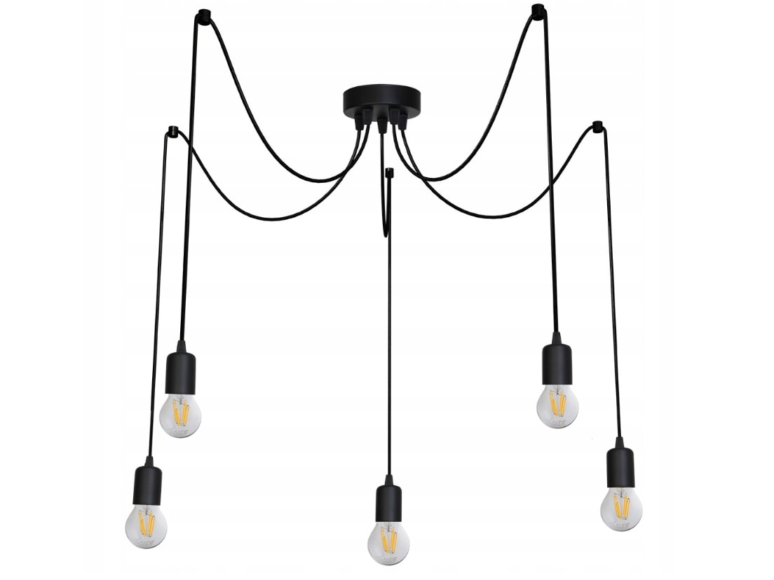 

Lampa Wisząca Retro & Loft E27 Led Pająk