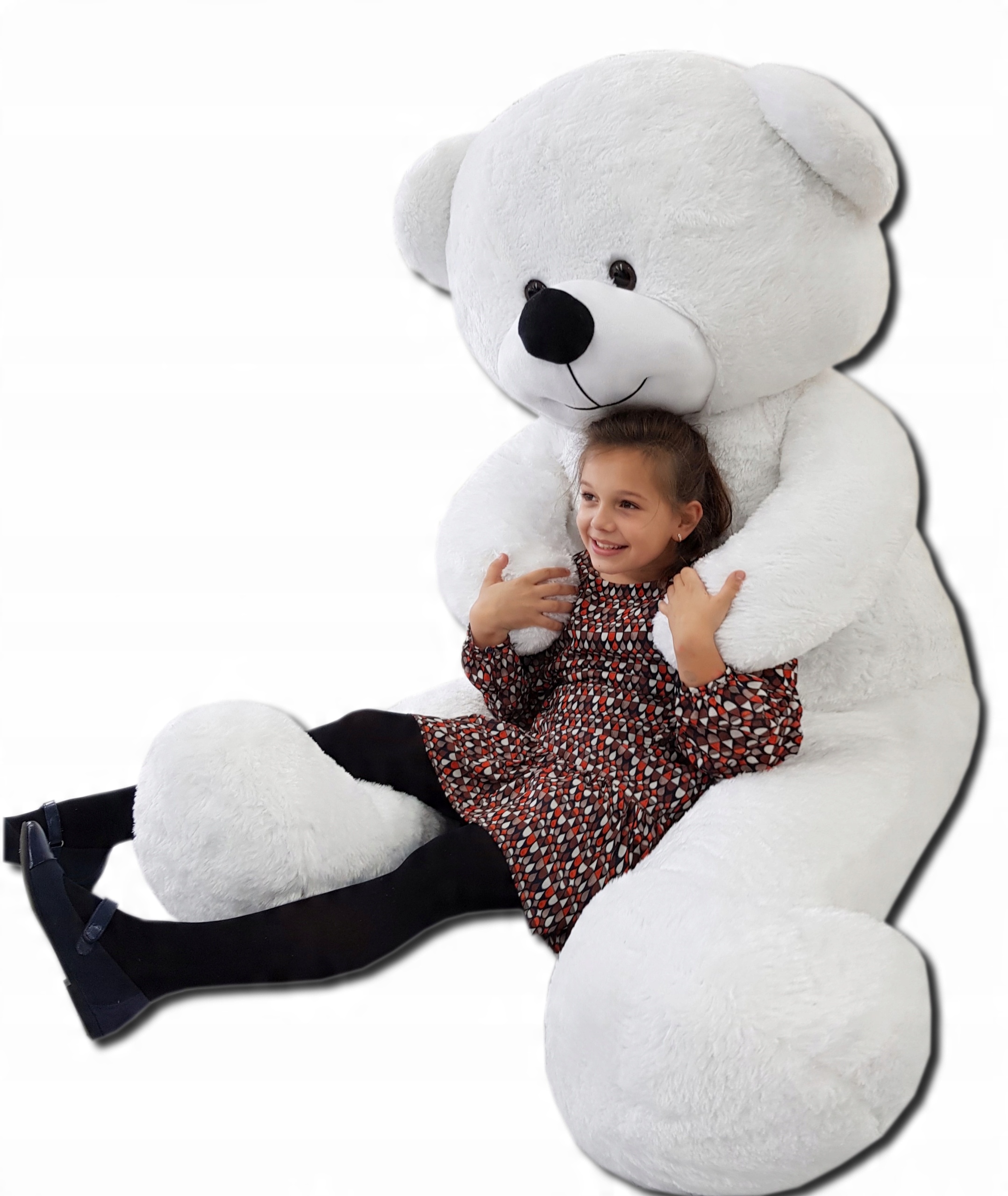 

Duży Miś Pluszowy 220cm Pluszak Maskotka Gigant