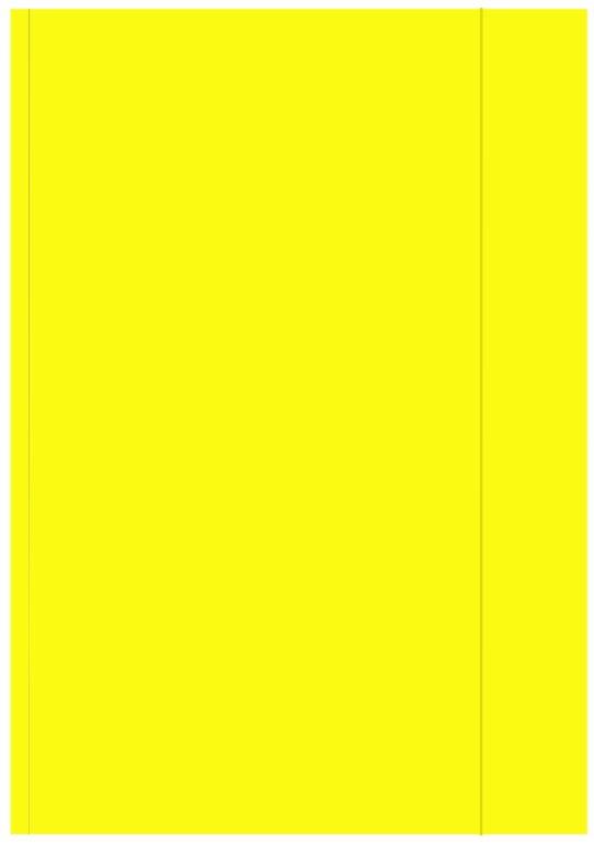 

Teczka Emerson z gumką A4 dokumenty x10 Żółta