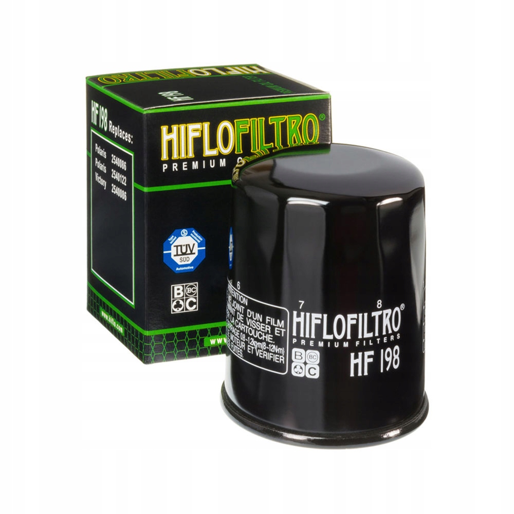 

Hiflofiltro Filtr Oleju HF198