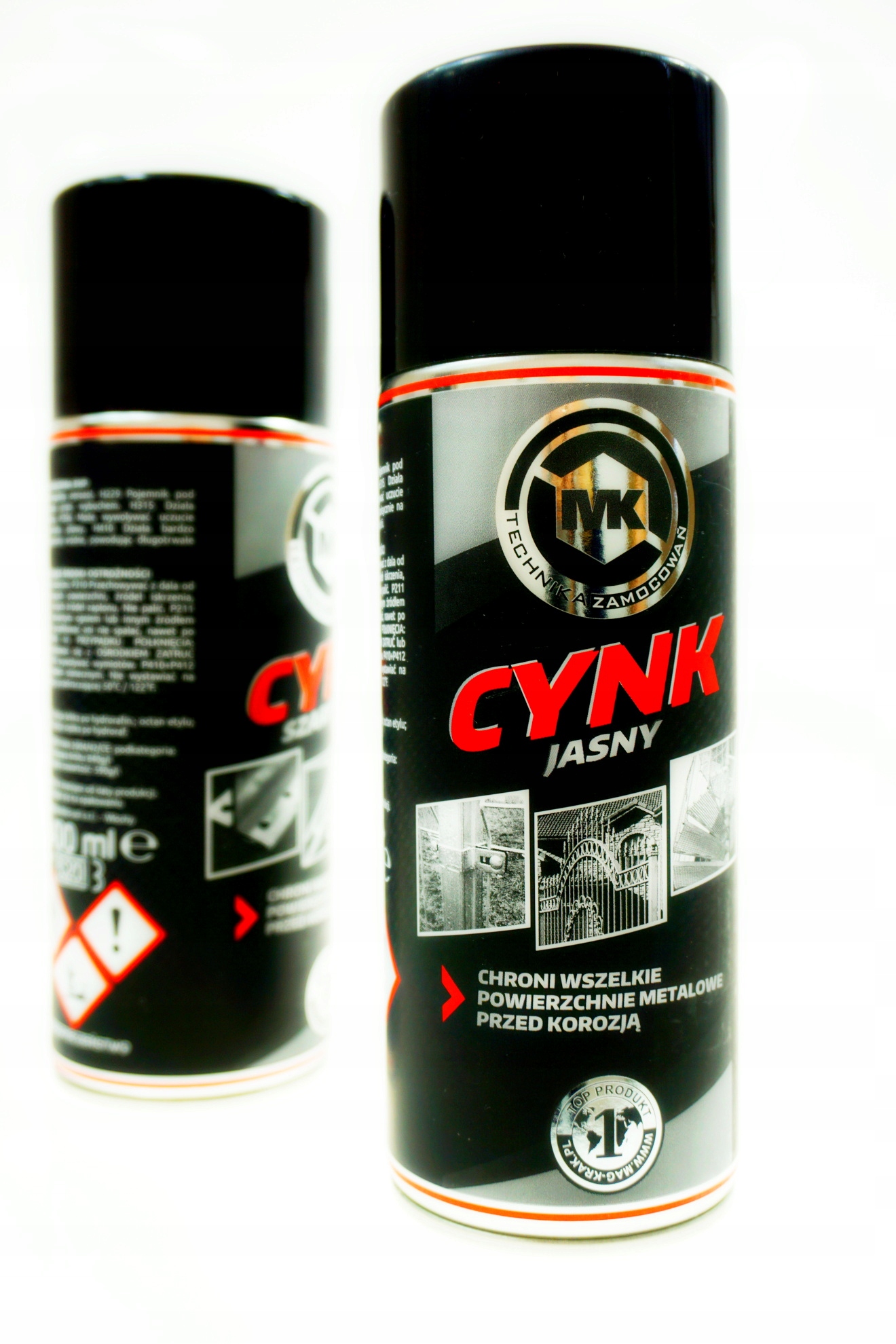 

Cynk Ocynk Spray Jasny Szary Profesjonalny 400ml