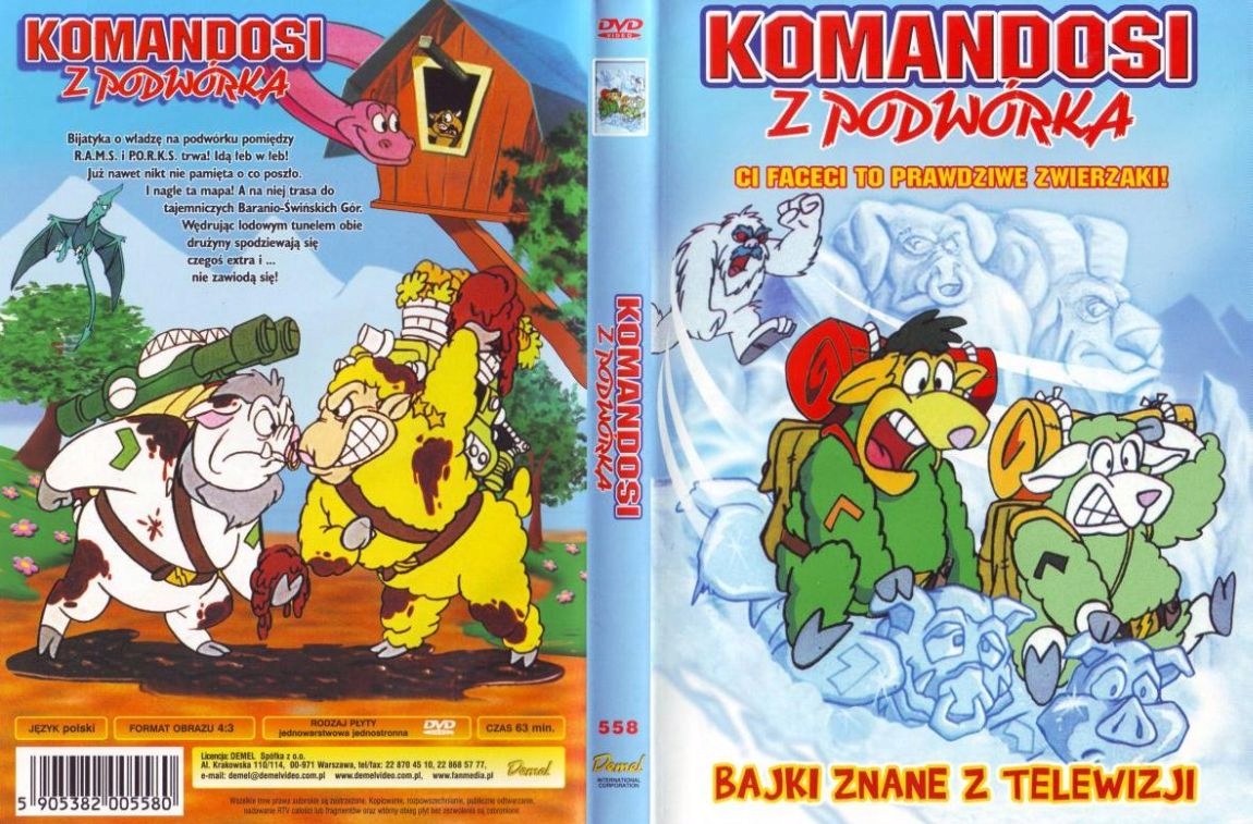 KOMANDOSI Z PODWÓRKA - 1 ********** NOWA PŁYTA DVD