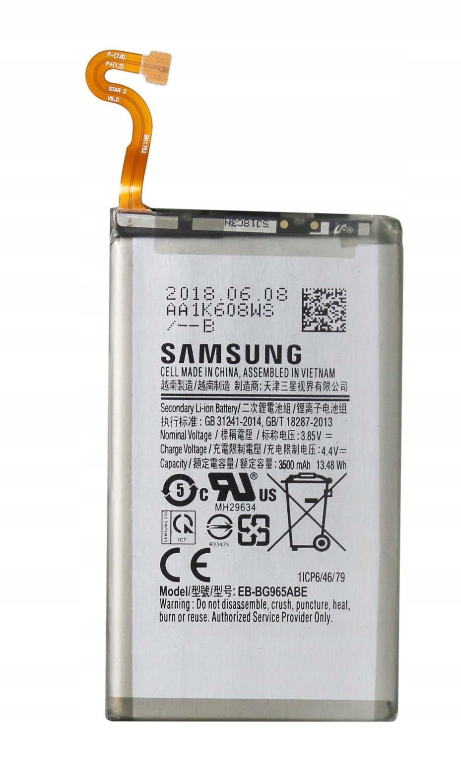 ORG BATERIA SAMSUNG EB-BG965ABE GALAXY S9+ PLUS