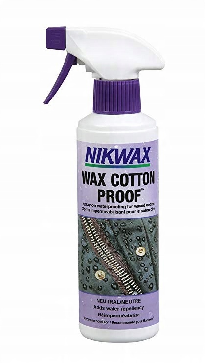 

Nikwax Wax Cotton Proof Spray On 300ml impregnat