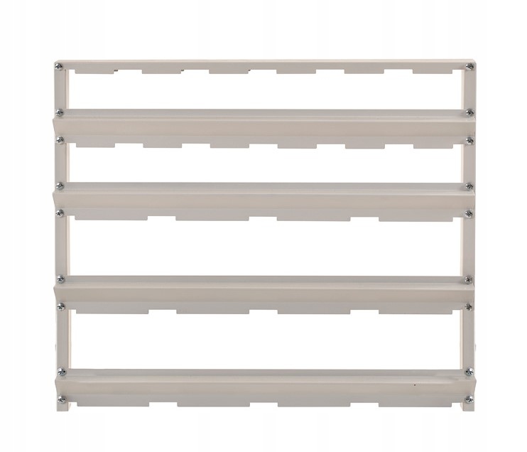 Подвесной стеллаж для 20 контейнеров для мастерской