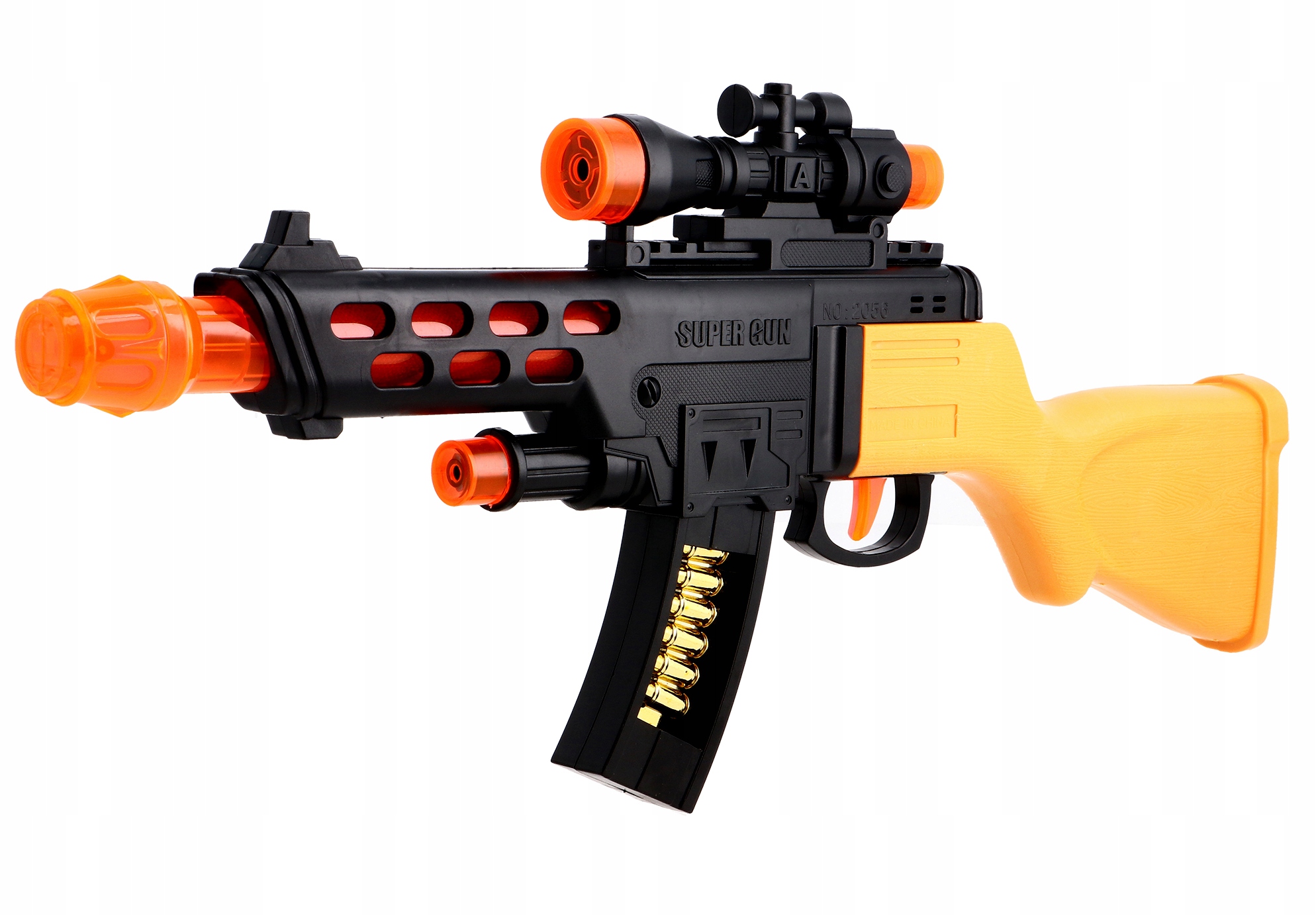 PISTOLE NA BATERIE DŹWIĘK WIBRACJE ŚWIATŁO