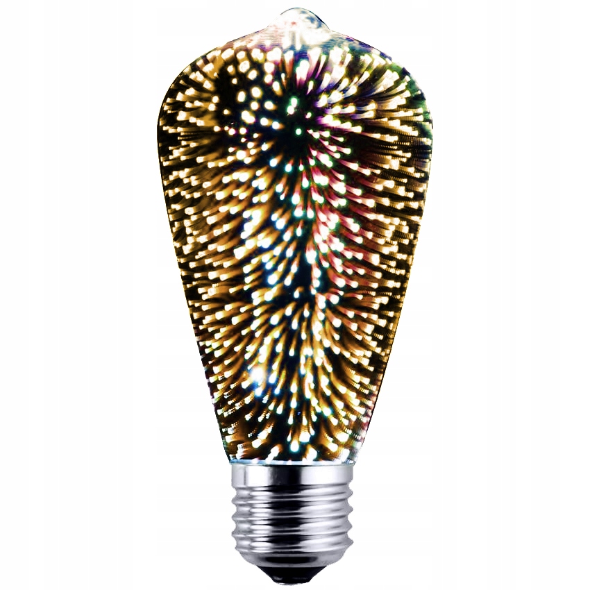 

Żarówka Dekoracyjna Led Idea ST64 E27 Srebrny