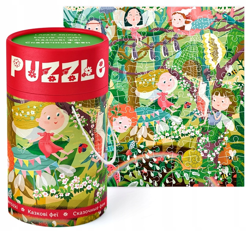 

Puzzle Leśne Wróżki W Tubie 120 El