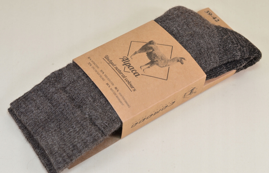 TREKKINGOWE 80% Wełna ALPAKA + MERINO warm pp4346 Kolekcja MERINO WOOL