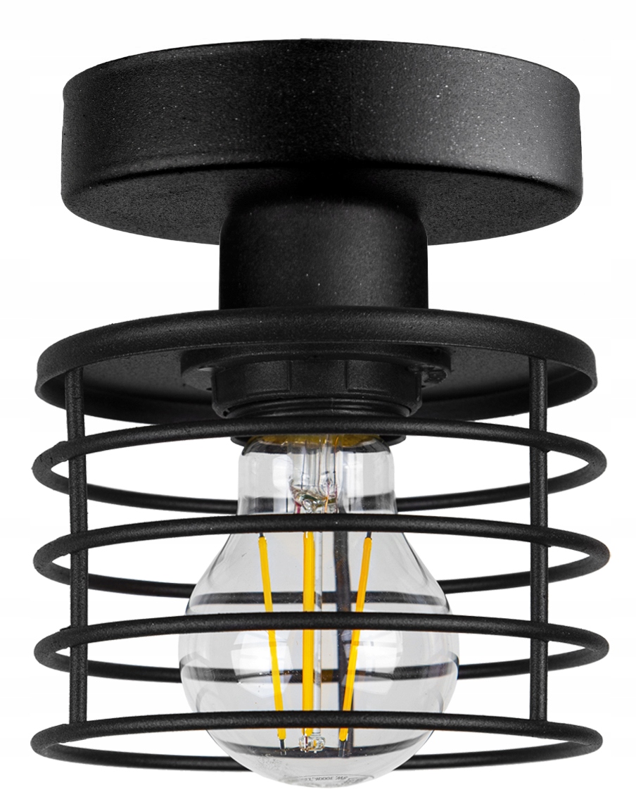 

Lampa Sufitowa Plafon Żyrandol Edison Loft Led