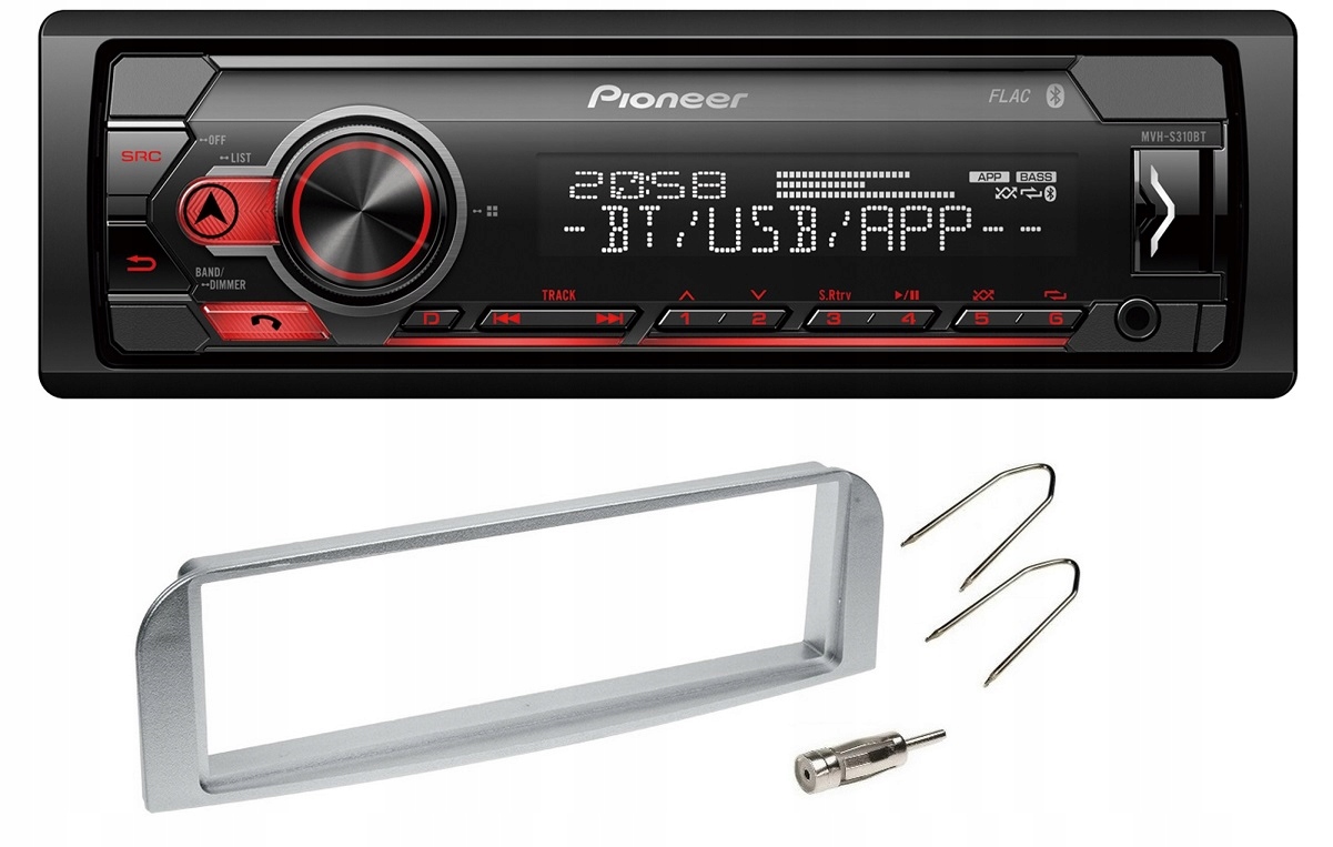 Rádio Pioneer MVH-S300BT s Usb a Bluetooth, Alfa 147 Gt