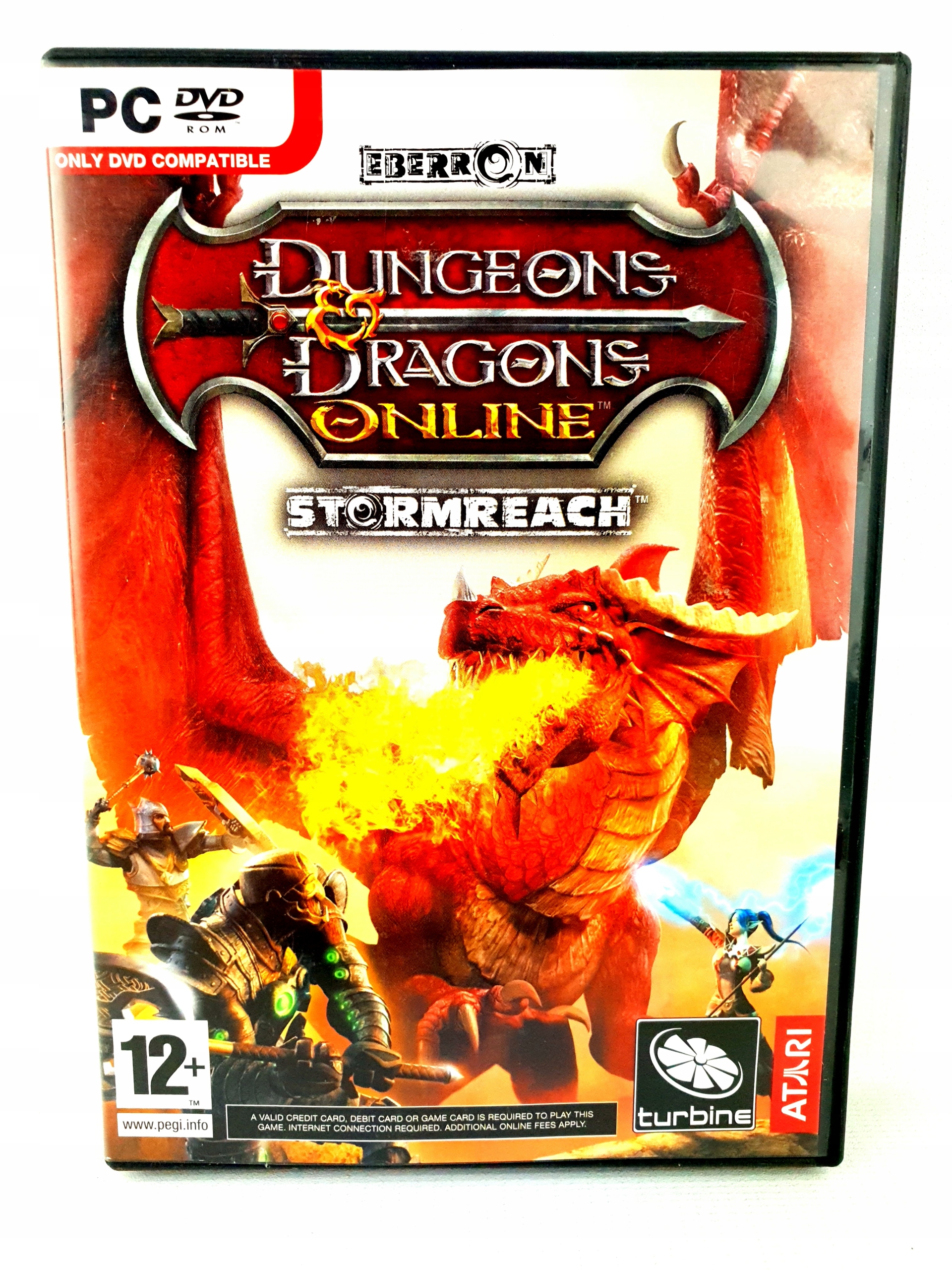 PUDEŁK DUNGEONS DRAGONS ONLINE STORMREACH BEZ GRY Rodzaj gadżetu gamingowy