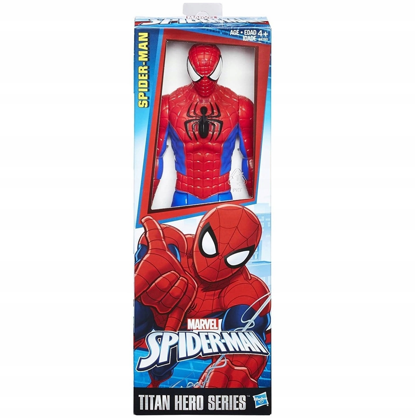 HASBRO SPIDERMAN RUCHOMA FIGURKA 30cm B9760 MARVEL Wiek dziecka 4 lata +