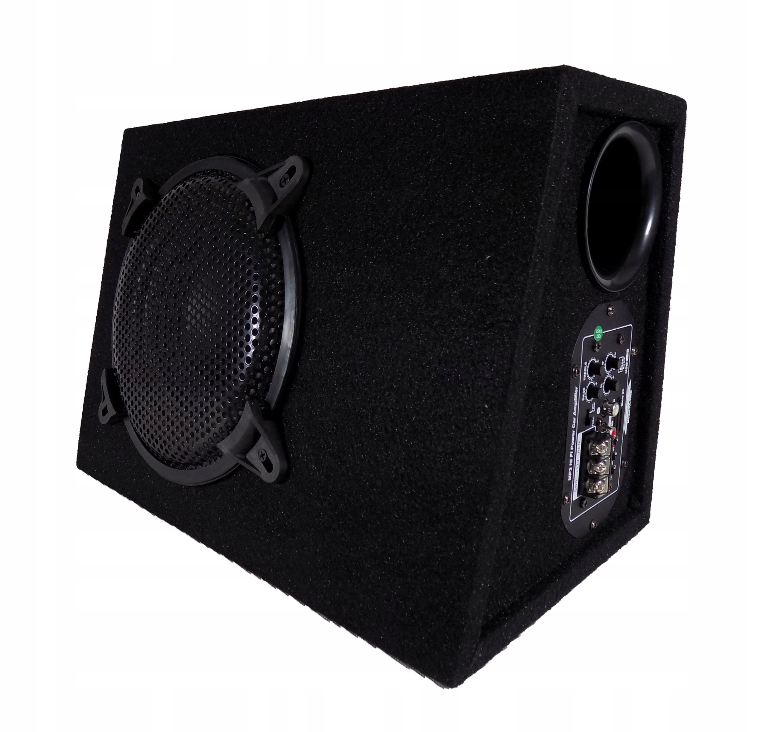 SKRZYNIA TUBA BASOWA SUBWOOFER WZMACNIACZ + GRATIS Marka Inna