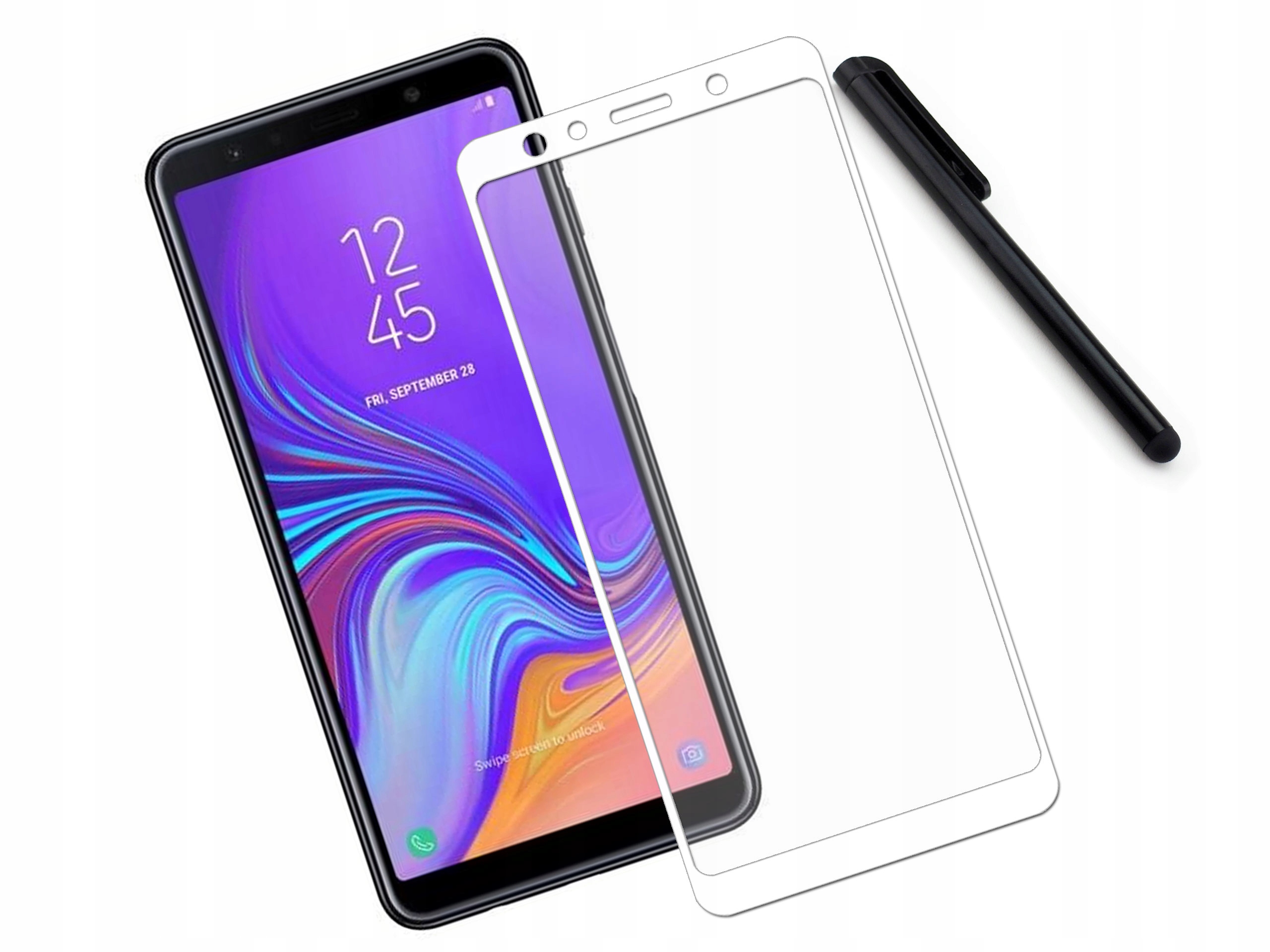 

Szkło 3D Samsung Galaxy A7 2018 Białe