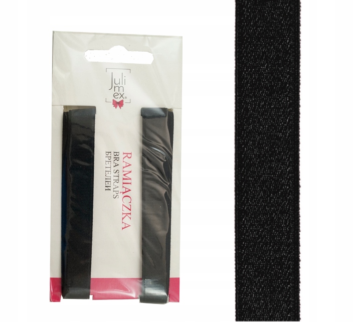 

Julimex Ramiączka stanik RB-277 szer 14 mm Czarne